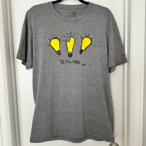 Candidly Kind • Grace’s OG ‘Be The Light’ Tee - Women’s Size L - Picture 1 of 12